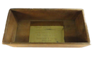Antique 1904 Walter Baker Chocolate Box 1900 Paris Expo Medal Stencil Rare 6lb Flat Size Iowa Grocery Provenance
