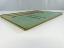 Leather Work Boy Scouts of America 1945 Follett Hardcover Binding Library Copy Rare Tan Green Color Variation used