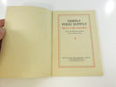 The Family Food Supply Metropolitan Life Insurance Company Pamphlet 23 Pages Educational Food Pamphlet used return