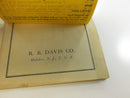 Publisher information: R. B. Davis Co., Hoboken, N.J.
