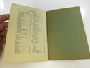 1925 The Metropolitan Cook Book Pamphlet by Metropolitan Life Insurance Company Antique Recipe Booklet