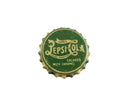 Rare Vintage Pepsi-Cola Bottle Cap, Green & White, 1920s Era, Collectible — Gold — front view