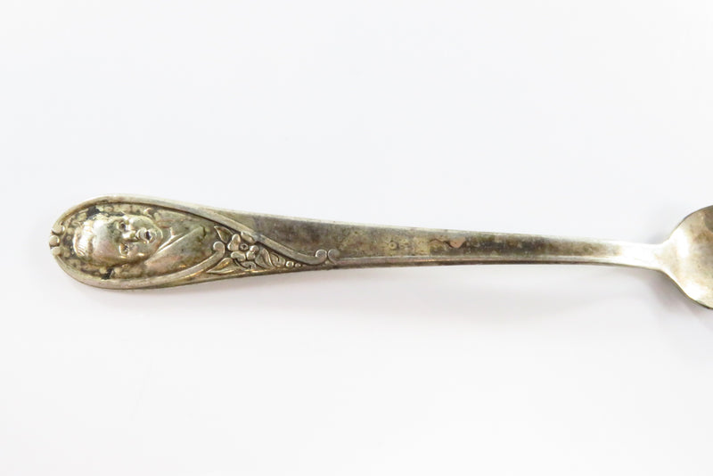 Vintage Gerber Baby Spoon Winthorp Silver Plate IS Spoon 5 9/16"