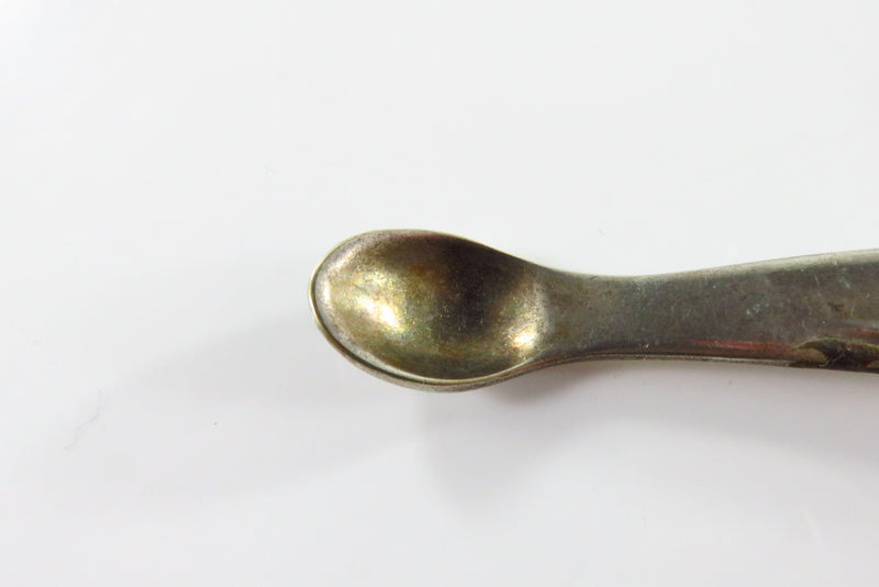 Vintage Tippy Taster Double Ended Spoon 5 11/16" Long