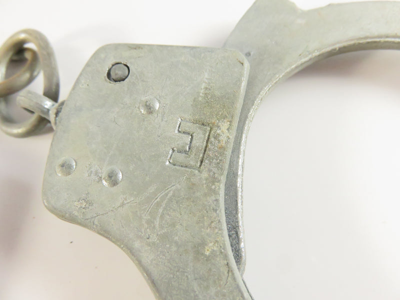 Vintage Compass Toy Handcuffs, Working Key, Fits Adult/Child, Collectible