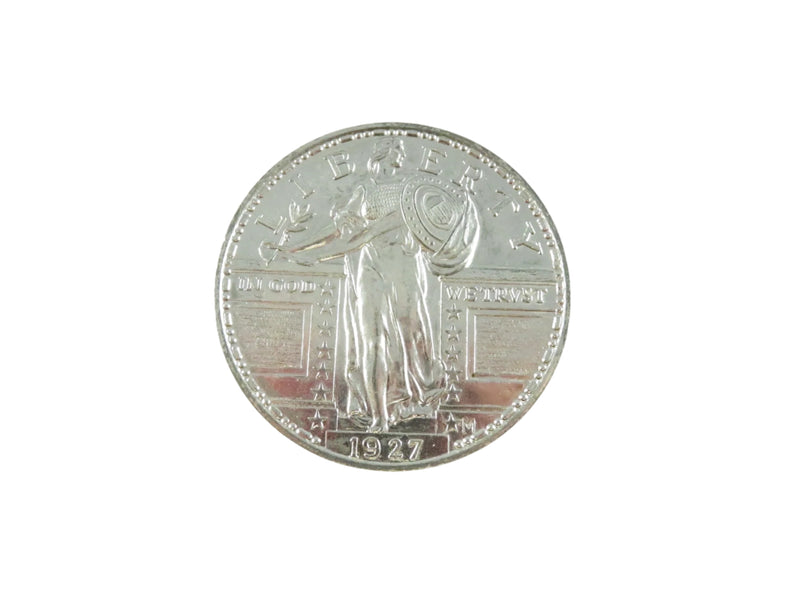 Vintage Oversized 1927 Standing Liberty Quarter Replica, 3" Wide, 3.74mm High, Novelty