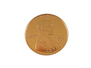 Vintage Oversized 1972 Lincoln Cent Replica, 3" Wide, 4.11mm, Unknown Metal, Novelty — front view