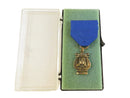 Vintage NYS Music Festival Medal, Dieges & Clust, 1970s, Original Case — Gold — front view