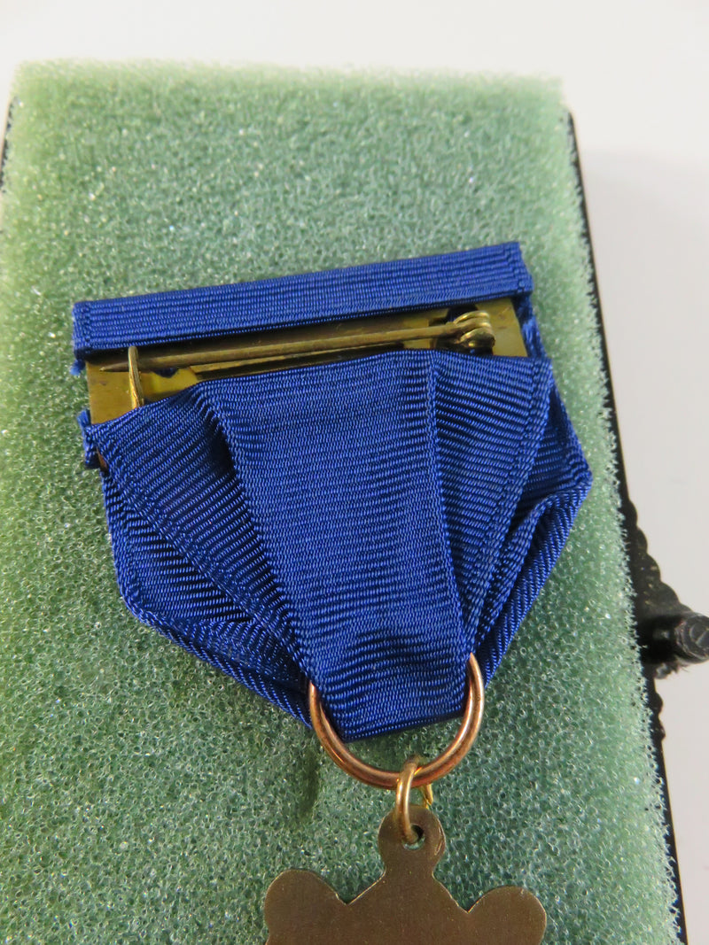 Vintage NYS Music Festival Medal, Dieges & Clust, 1970s, Original Case