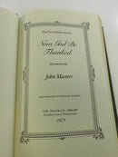 John Masters - Now, God Be Thanked - 1979 - The Franklin Library - Leather Bound First Edition Society Francis Golden