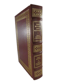 Leather-bound book 'War Within and Without' by Anne Morrow Lindbergh
