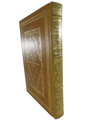 Leather-bound cover of The Snow Leopard by Peter Matthiessen