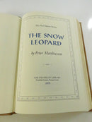 Peter Matthiessen The Snow Leopard 1978 First Edition Society Franklin Library Leather Bound Hardcover Accented Limited