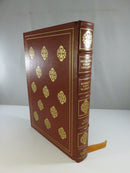 Gilded page edges of the book