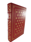 Front cover of W.H. Auden's Collected Poems, leather-bound with gilt accents