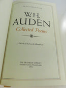W.H. Auden - Collected Poems - The Franklin Library - Leather Bound First Edition Society Accented Hardcover Poetry