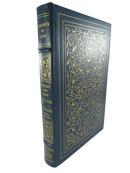 Front cover and spine of 'Evidence of Love' by Shirley Ann Grau, leather-bound with gilt accents.