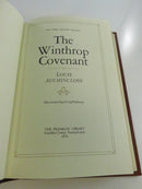 Louis Auchincloss - The Winthrop Covenant - 1976 - First Edition Society - Leather Bound Franklin Library Gilt Accented