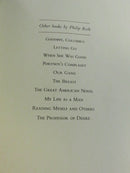 Philip Roth The Ghost Writer 1979 First Edition Society Franklin Library Leather Bound Illustrated By Robert Heindel