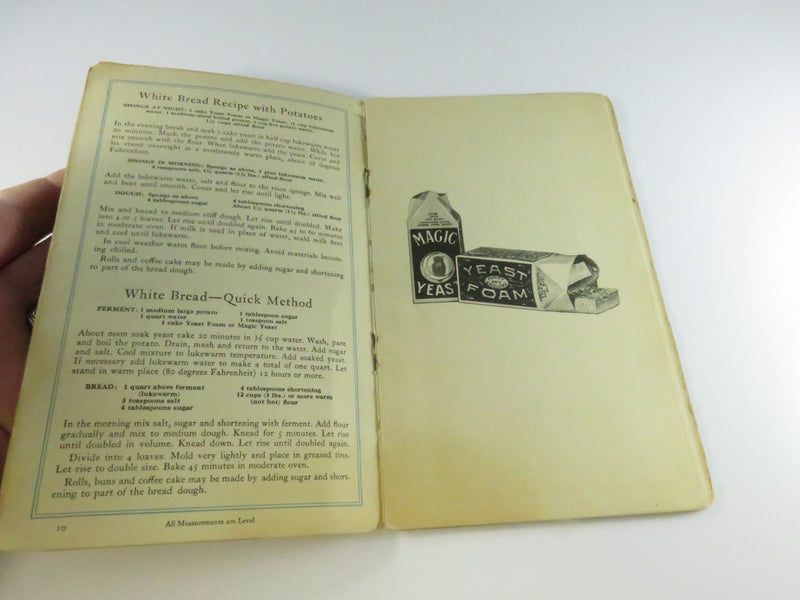 Vintage 1920s "The Art of Making Bread" Cookbook - Northwestern Yeast Co.