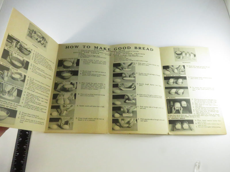 Vintage 1920s "The Art of Making Bread" Cookbook - Northwestern Yeast Co.