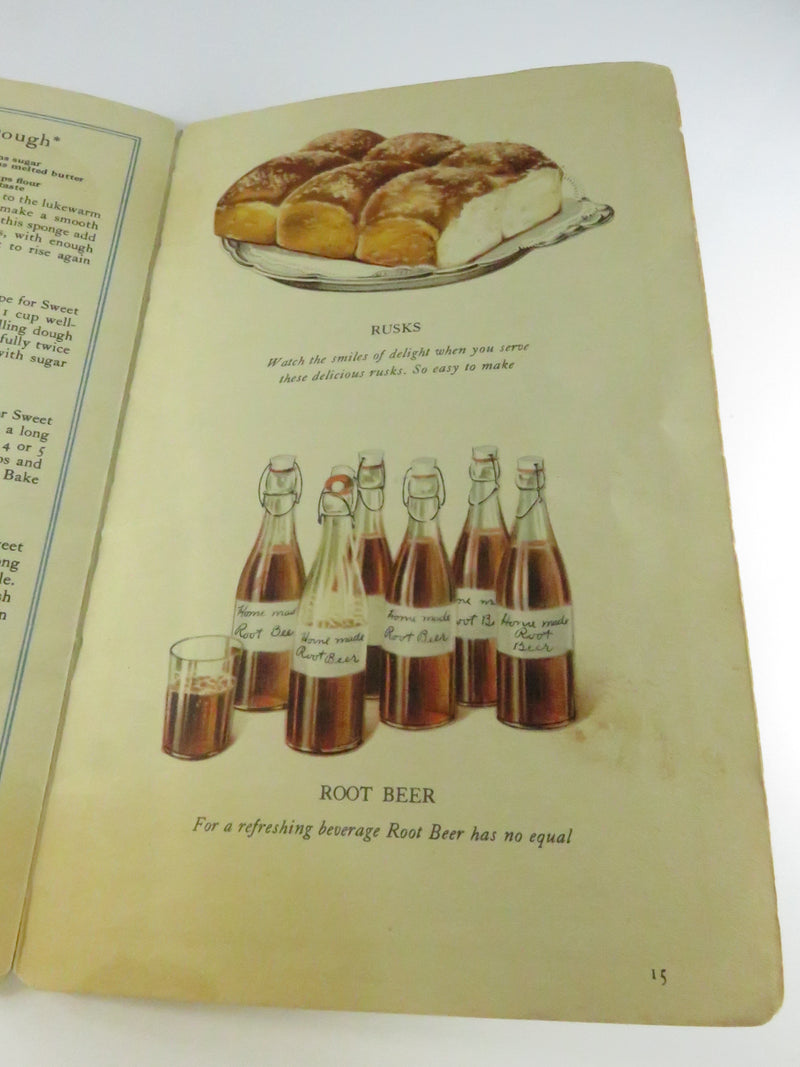 Vintage 1920s "The Art of Making Bread" Cookbook - Northwestern Yeast Co.