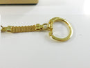 Cancer Zodiac Medallion Keychain Gold Tone Crab Astrology Horoscope Key Ring with Original Box Vintage 1970s collectible