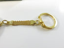 Cancer Zodiac Medallion Keychain Gold Tone Crab Astrology Horoscope Key Ring with Original Box Vintage 1970s collectible
