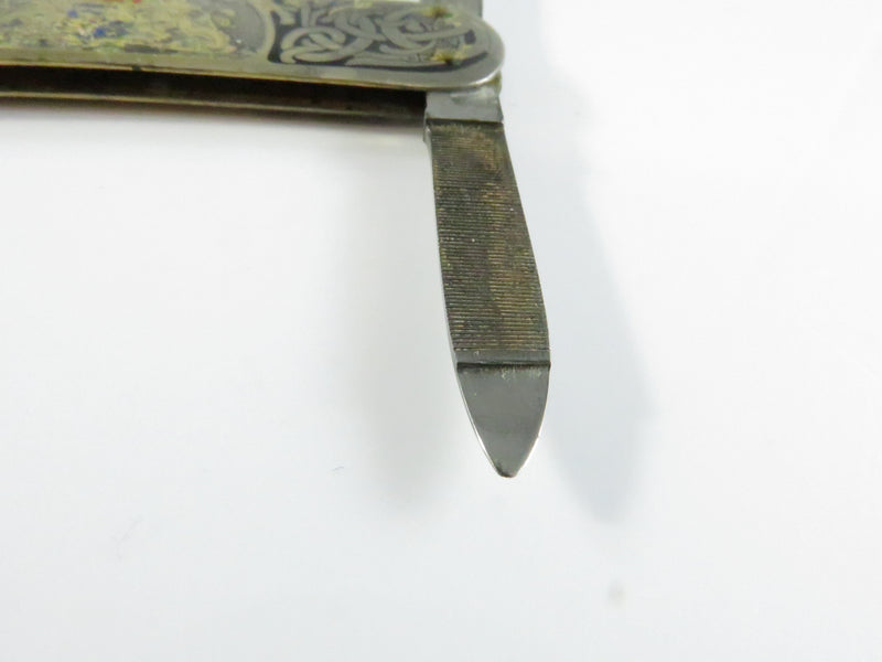 Vintage EKA Sweden Pin Knife - Coat of Arms - For Parts/Restoration