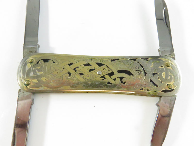 Vintage EKA Sweden Pin Knife - Coat of Arms - For Parts/Restoration