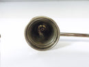 Vintage Candle Snuffer Silver Tone Metal Bell Black Wood Handle Candle Extinguisher Mid Century 10 Inch 1950s Toned