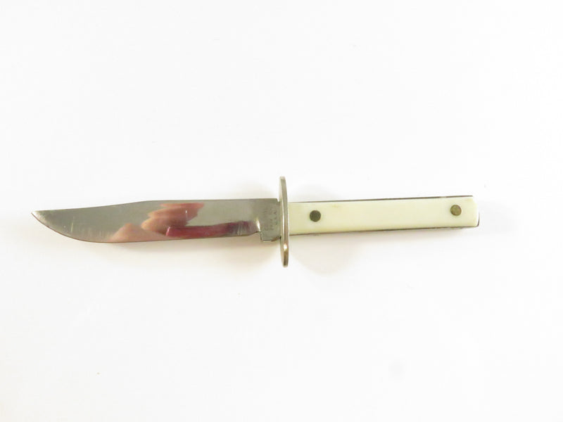 Colonial Providence Mini Bowie Knife - Original Sheath - Vintage Collectible