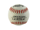 Rawlings Official League OLB3 baseball front panel with Rawlings logo and red stitching