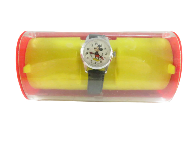 Vintage Bradley Mickey Mouse Watch - Mechanical - Original Box & Papers - For Repair