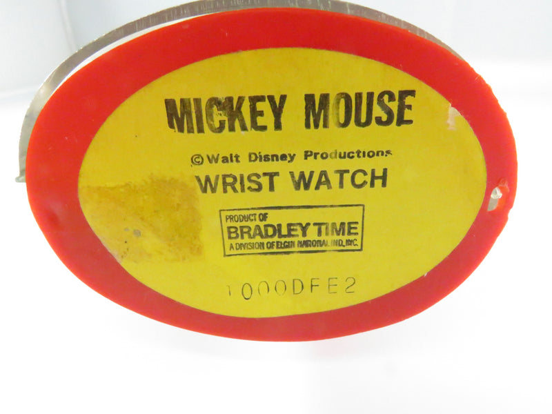 Vintage Bradley Mickey Mouse Watch - Mechanical - Original Box & Papers - For Repair
