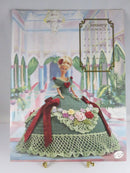 Vintage Crochet Pattern - Annie's Attic - Barbie Doll Dress - Miss January 1992 — front view
