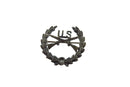 Undated US Military Wreath Crossed Gun C Clasp Pin Unknown Type — Collectibles:Militaria:Militaria (Date Unknown):Navy • Ster