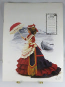 Vintage Miss July 1993 No. 7607 Crochet Pattern - Annie's Attic - Barbie Doll Dress — front view