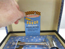 Mr Bartender Mr Twosome No. 1B105 Chrome Jigger & Automatic Measuring Pourer Set circa 1960 Model bottle opener