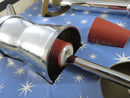 Mr Bartender Mr Twosome No. 1B105 Chrome Jigger & Automatic Measuring Pourer Set circa 1960 Model bottle opener