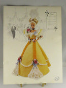 Vintage Miss June 1994 No. 7706 Crochet Pattern - Annie's Attic - Barbie Doll Dress — front view