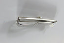 Sterling Silver Tie Bar Clip With Etched Face and Applied Cultured Pearl product image for Just Stuff I Sell, clear front view, neutral background, original listing photo, optimized descriptive alt text, centered composition variant 6