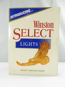 Winston Select Lights Sampler Box R.J. Reynolds 1993 Empty USA Tobacco promotion cigarette packaging introductory