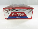 1993 Winston Select Buy 1 Get 1 Free Two Pack Proof Sealed Hard Pack Box R.J. Reynolds USA cigarettes promotion