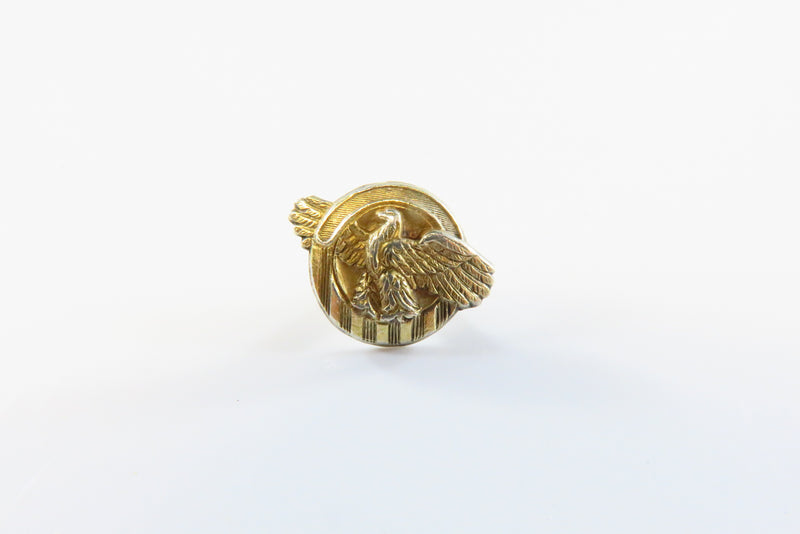 U.S. Honorable Discharge Ruptured Duck Sterling Screw Back Pin