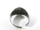 Close interior view showing the STERLING stamp inside the band