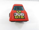 1978 Hot Wheels Racebait 308 Ferrari 308 GTB 1:64 Die-Cast Red Blackwall Hong Kong Mattel scale vehicle decal