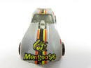 Hot Wheels Tom McEwen Mongoose Corvette Funny Car 1:64 Die-Cast Silver 1978-79 Hong Kong Flying Colors mainline scale