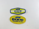 Vintage Dixie Trucking Co. Driver Patches - 2 Designs - Trucking Memorabilia — front view