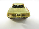 1976-77 Hot Wheels Hemi Hauler Flying Colors 1:64 Gold Funny Car Plymouth Barracuda flip-top dragster series scale